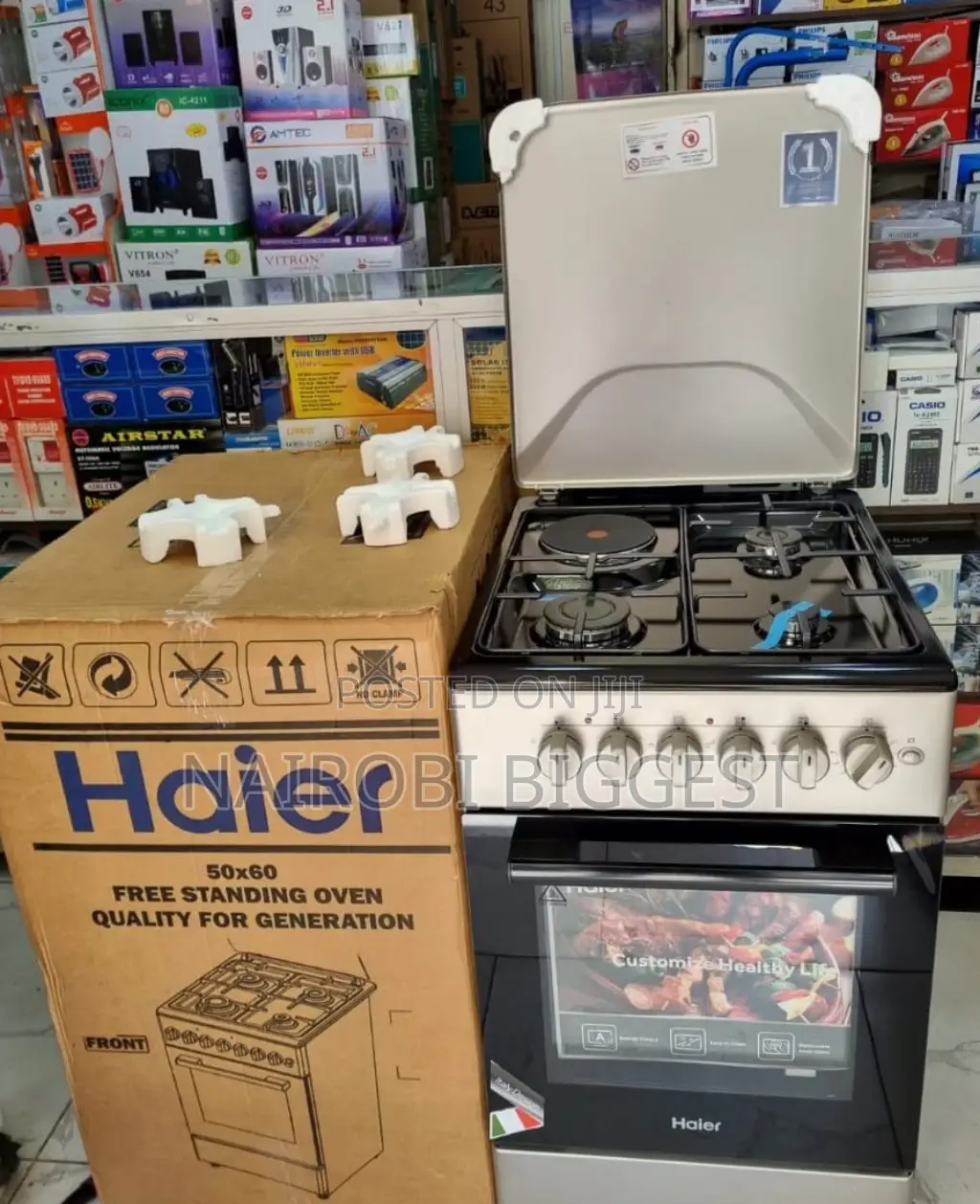 Haier 50×60 Standing 3+1 Cooker