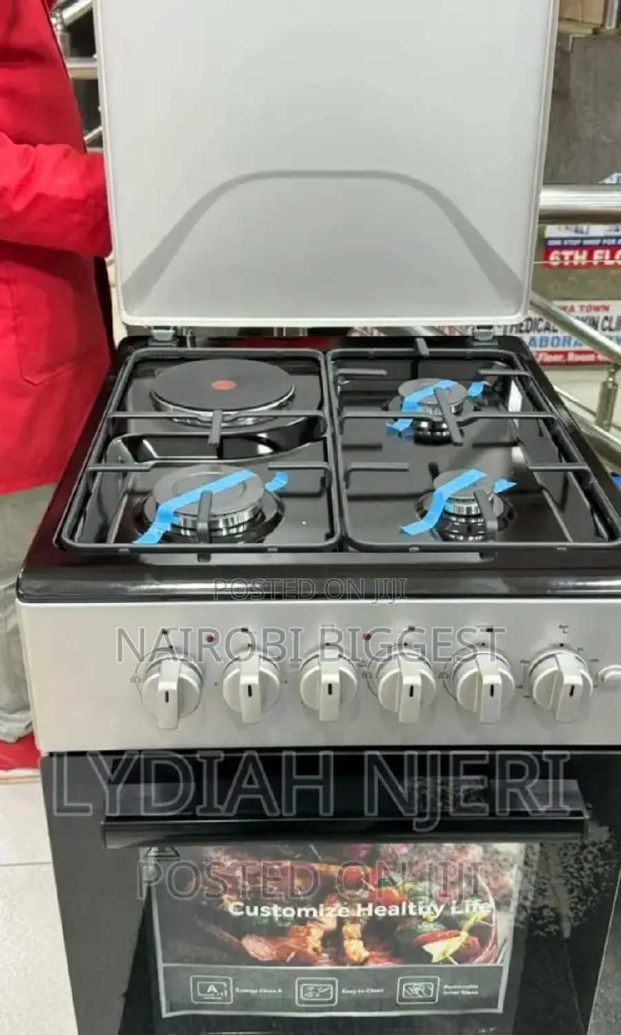 Haier 3gas+1e Standing Best Cooker