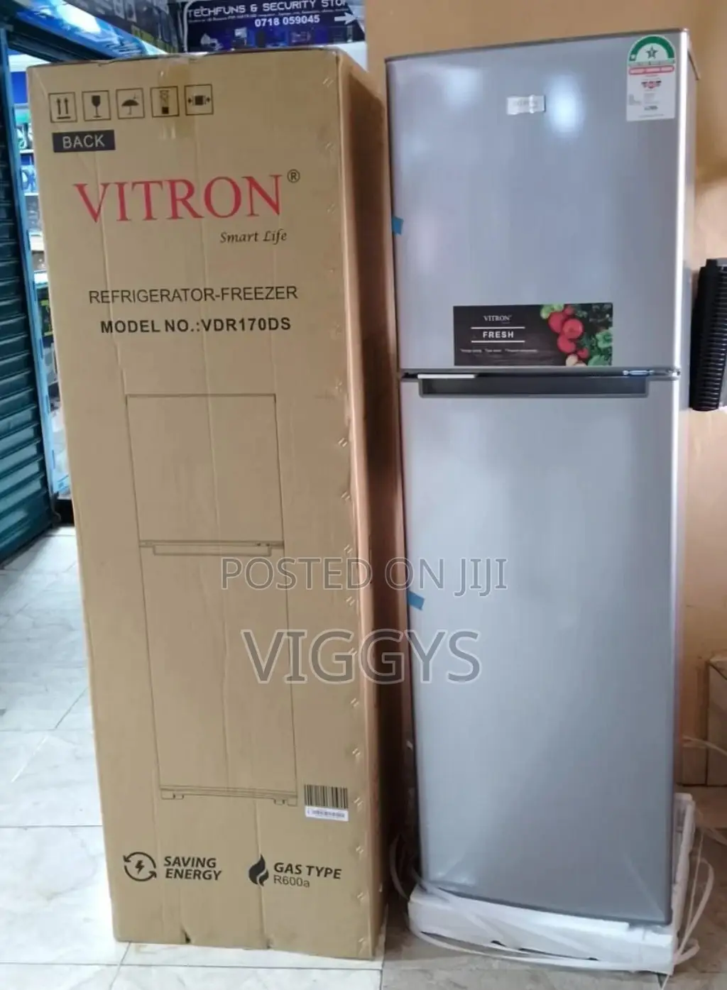 170litre Double Door Fridge