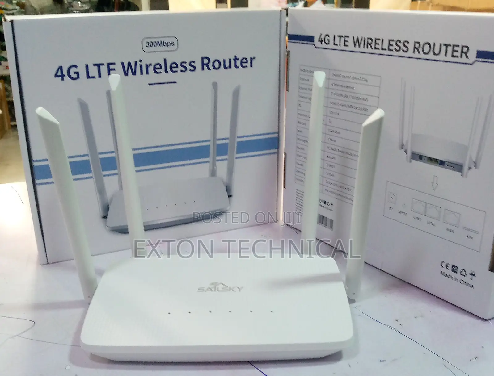 300mbps 4G LTE Home/ Office Wifi Router With Simcard