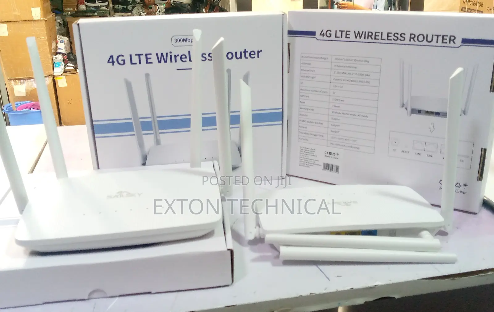 Outstanding 300mbps 4G LTE Wireless Router With Sim Slot