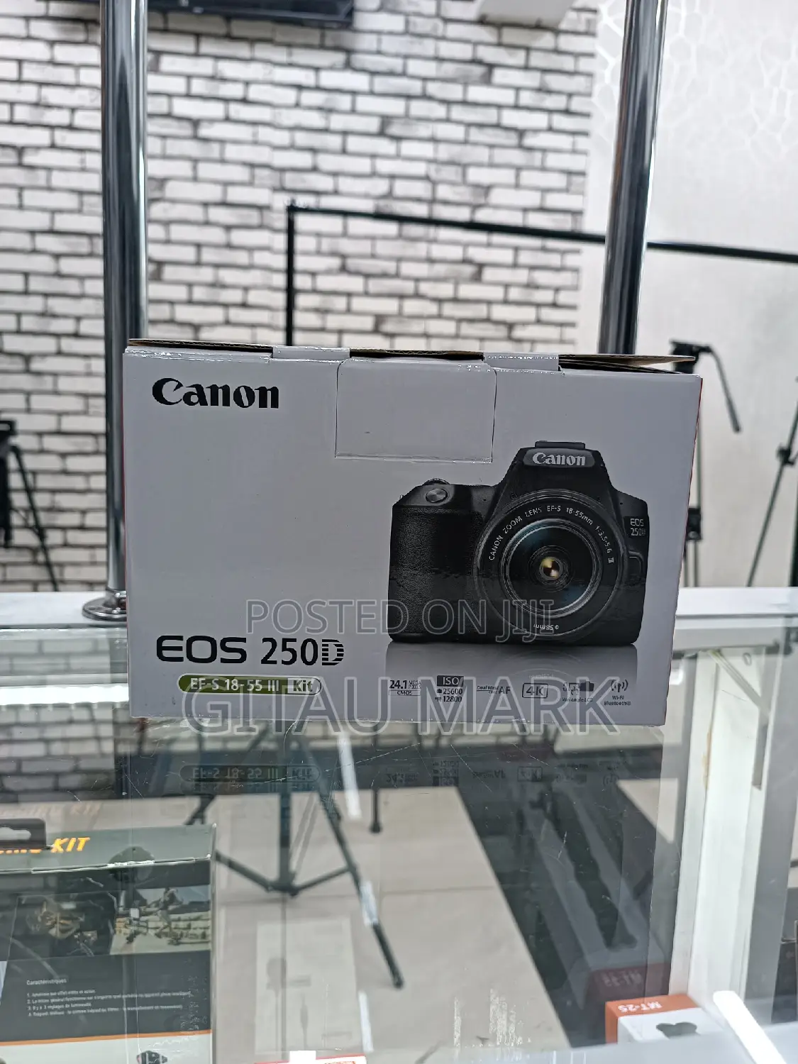 Canon Eos 250d With 18-55mm Lens