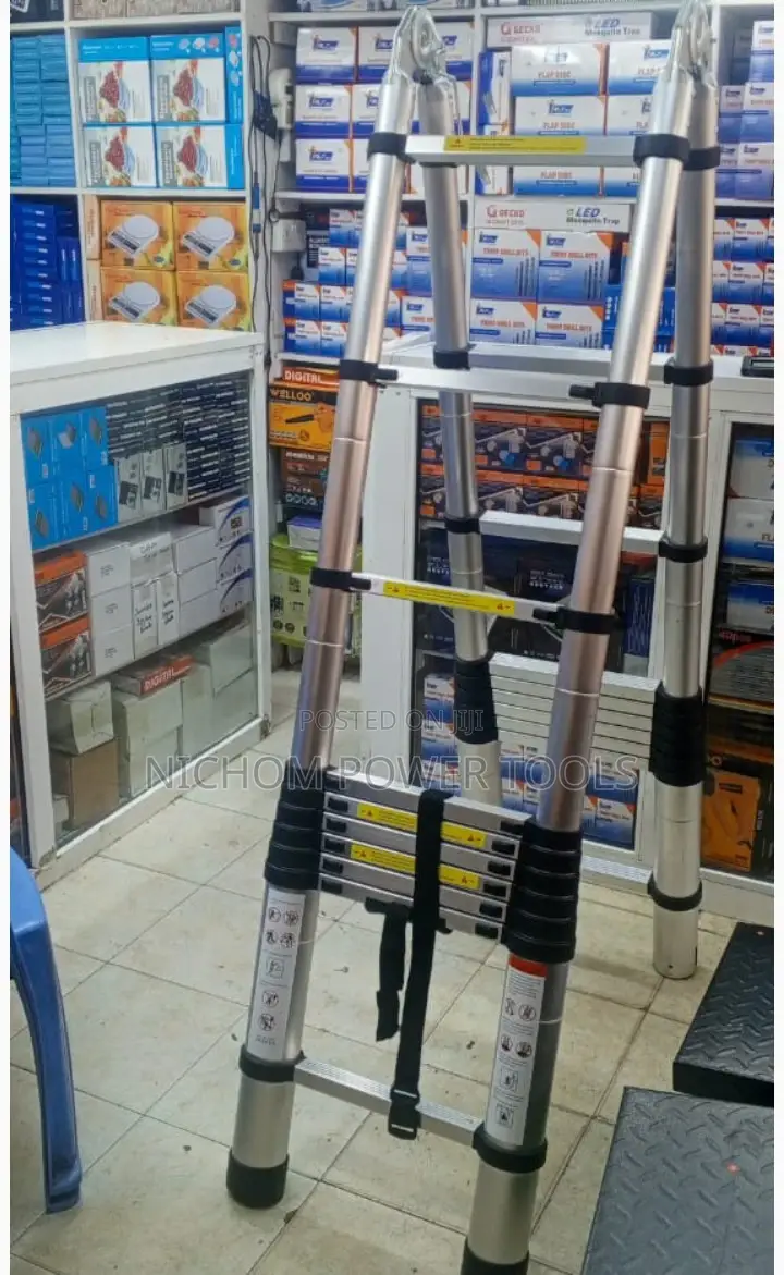 6.2m Double Sided Telescopic Ladder
