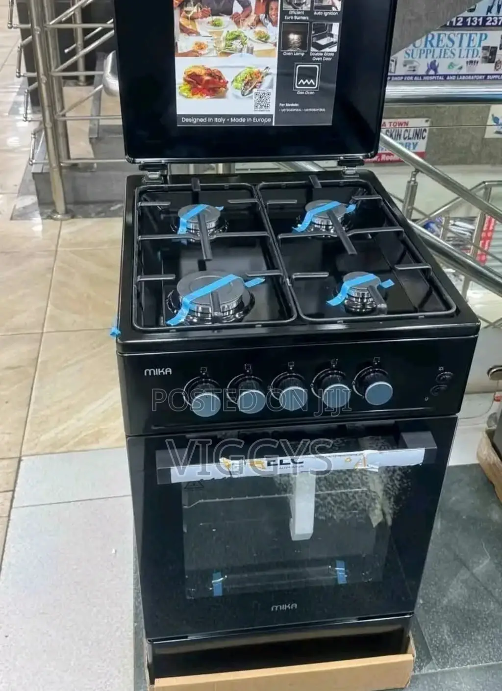 Classic Mika Full Gas Standing Cooker