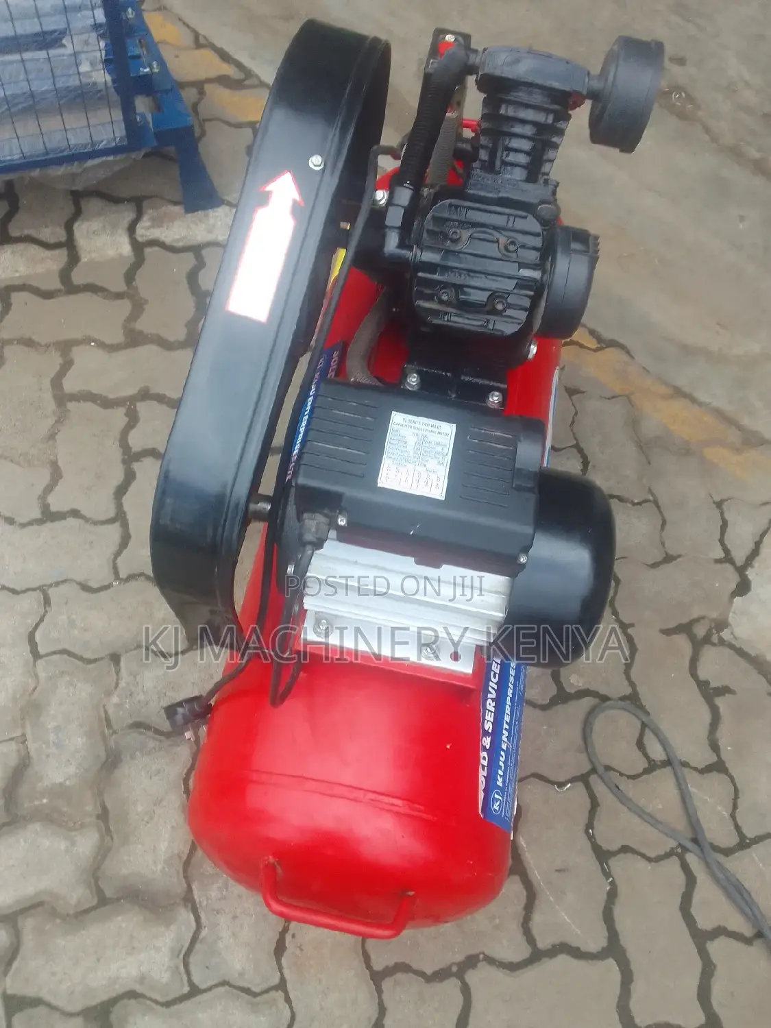Slightly Used 100l Air Compressor Milano Brand -Electric