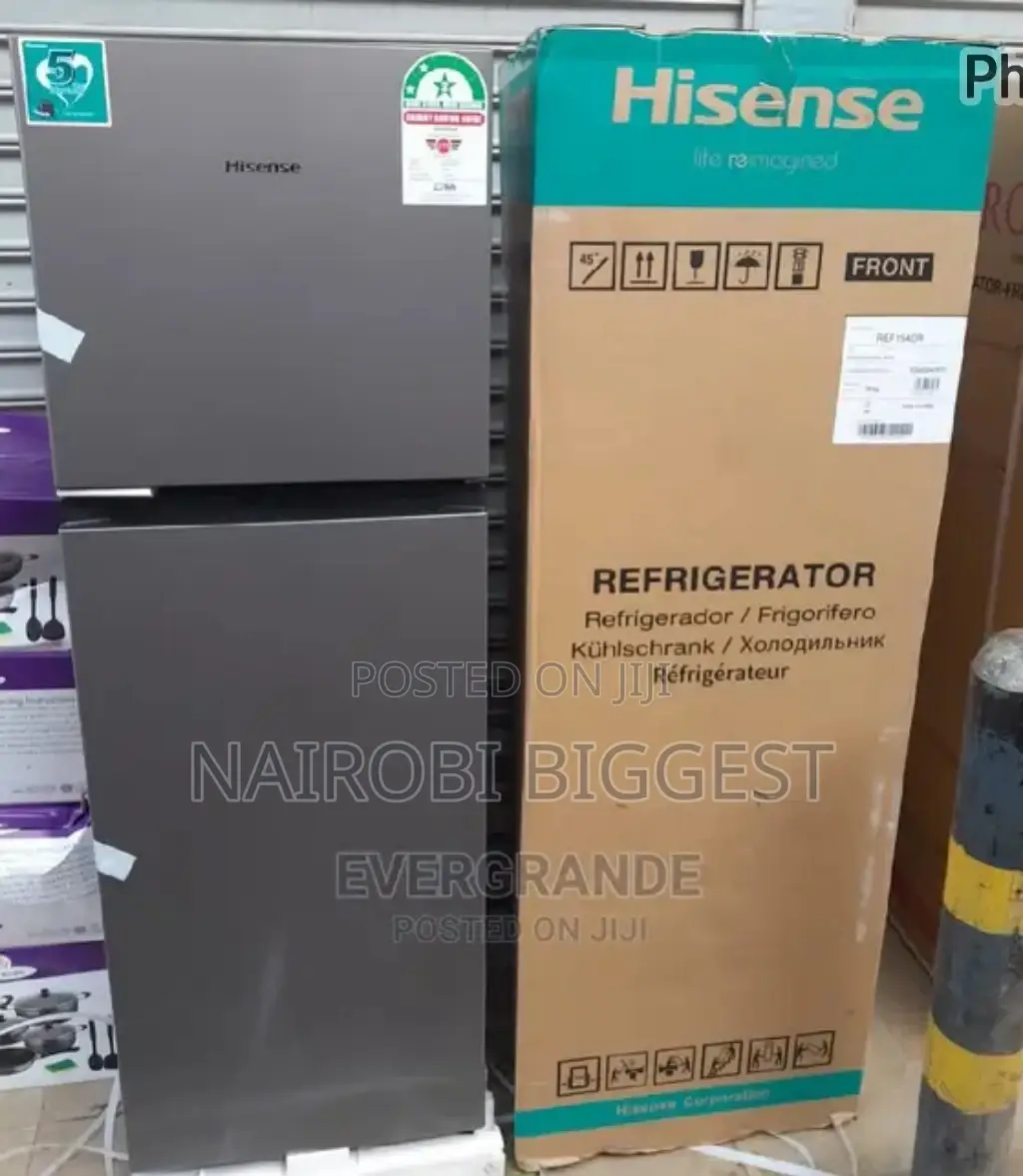 Hisense 154litres Best Double Door Fridge