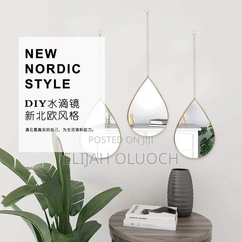 3 In1 Tear Drop Wall Mirrors