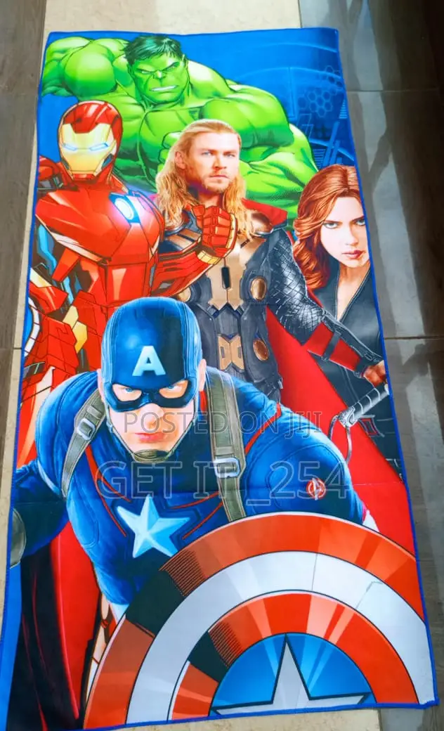 *Cartoon Themed Towels*
 Size 70 Cm * 140 Cm
 