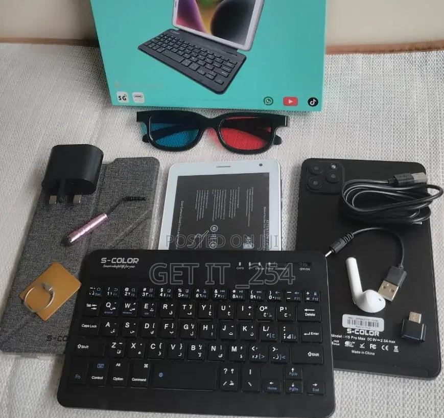 *Tablet With Simcard Slot*
Supports 5g/Sim/Wifi/B