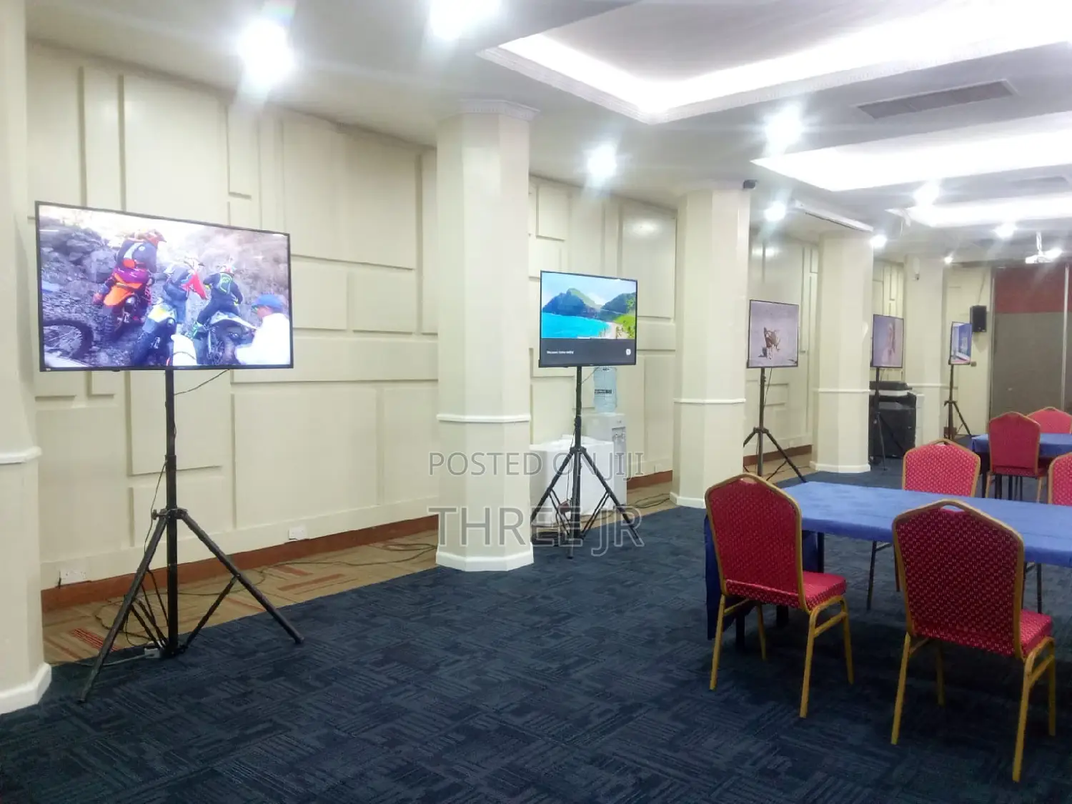 Having a Conference Set Up . Nice Tv Screens for Hire