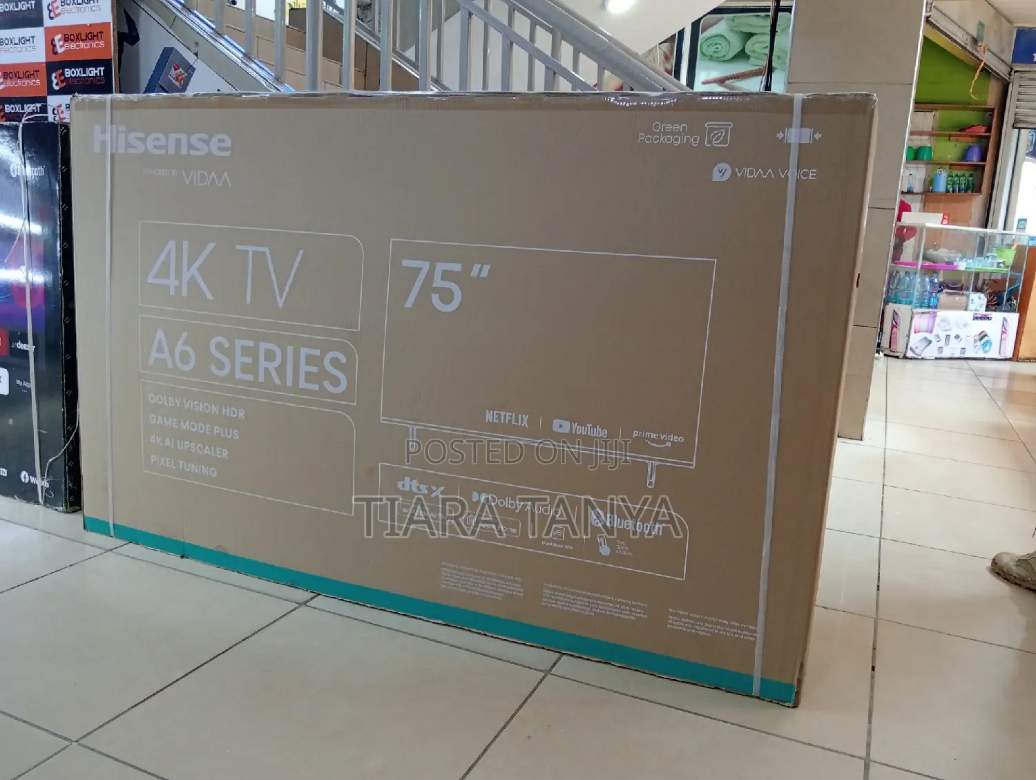 Hisense 75a6 75 Inch Smart HDR Frameless Tv