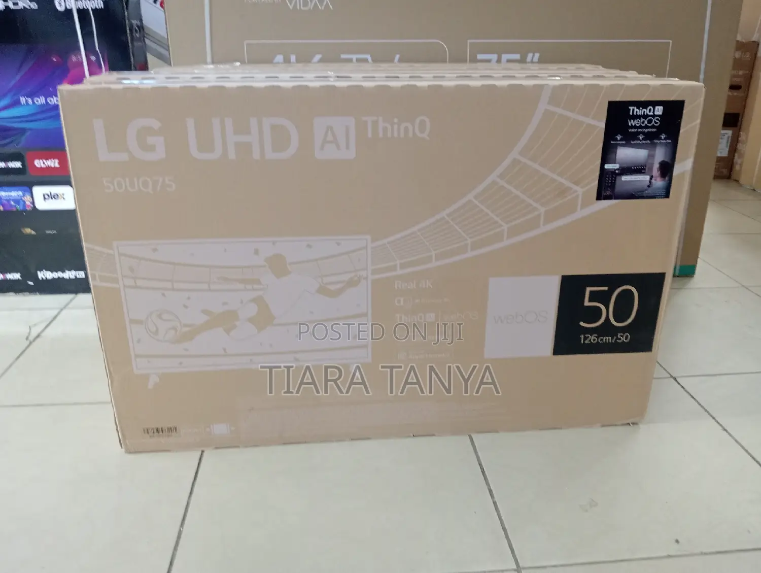 Lg 50" Smart Uq75006 Webos Tv