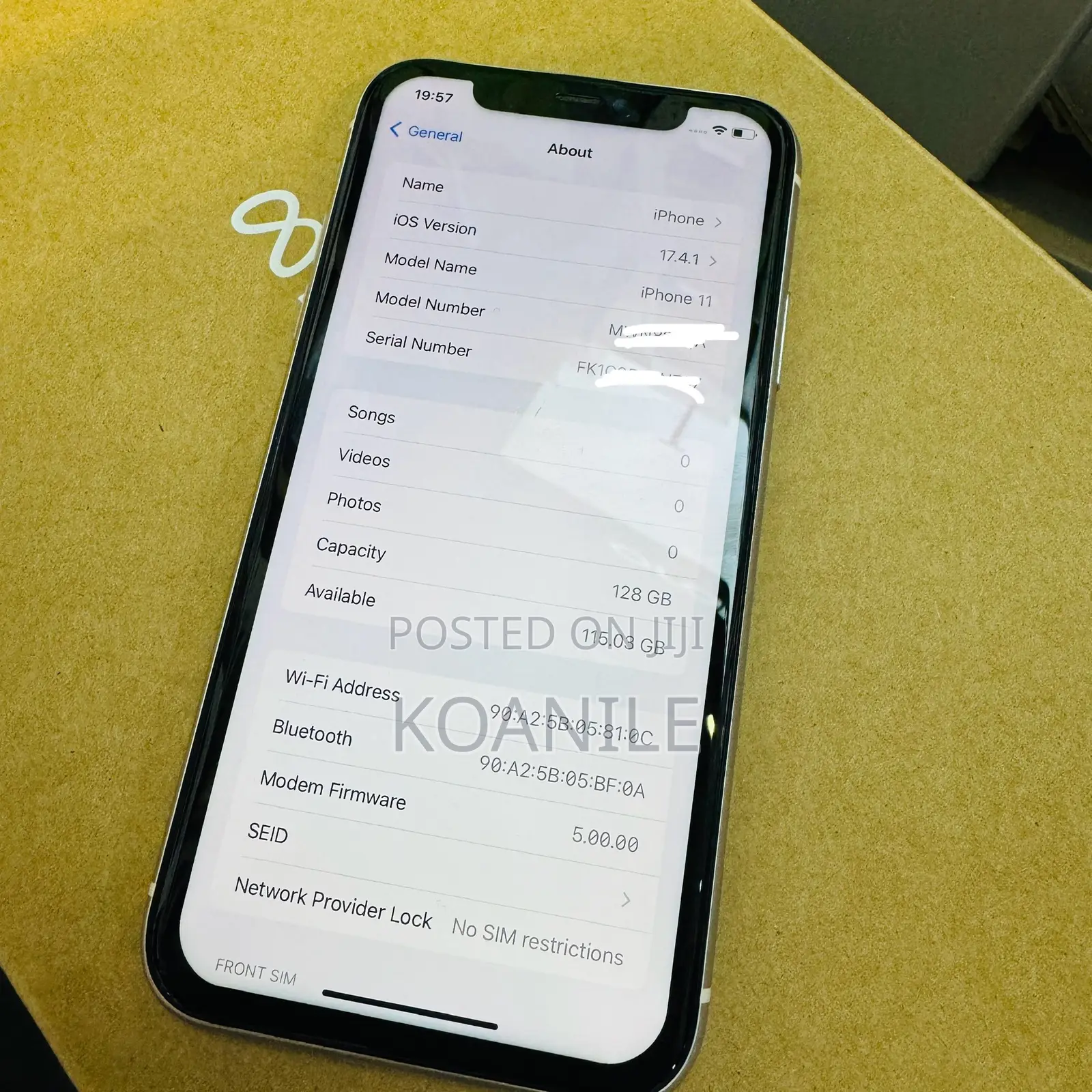 Apple iPhone 11 128 GB Purple