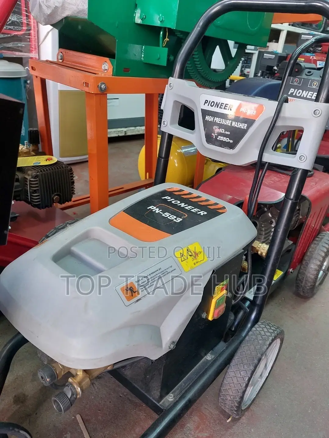 Pioneer High Pressure Car Washer 2550psi