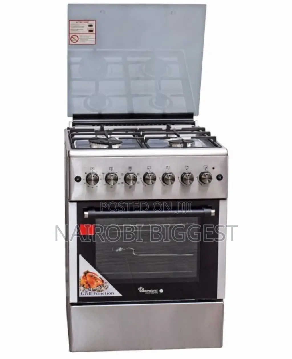 Ramtons 60×60 Free Standing 3+1 Cooker