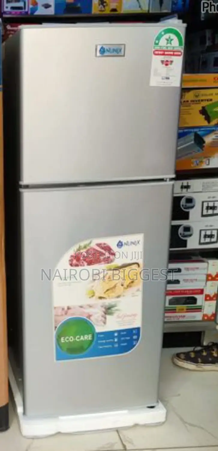 Nunix 138litres Large Double Door Refrigerator