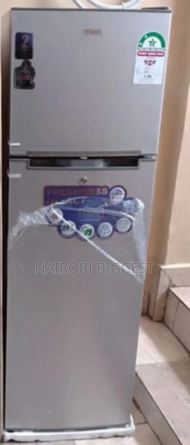 Mika 168litres Double Door Refrigerator