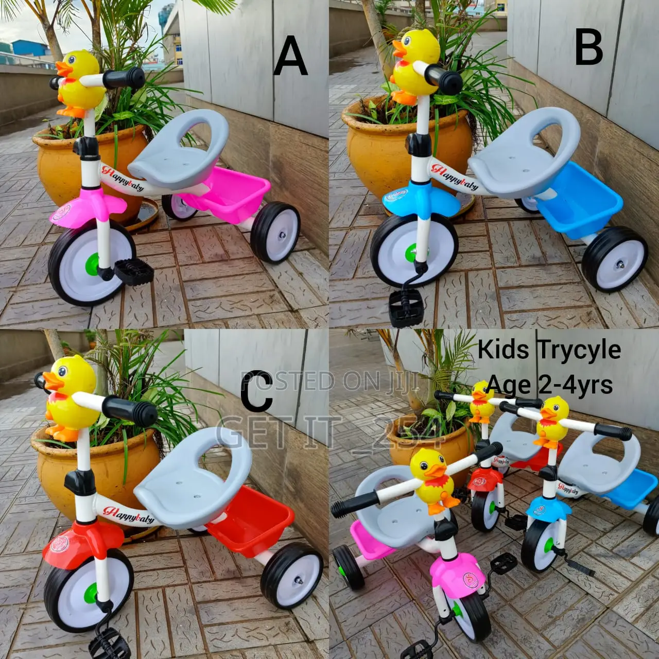 *Kids Tricycle*
!!On Offer!!
 Age:2/4yrs