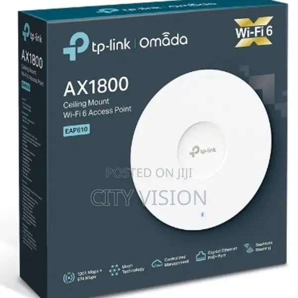 Tp-Link Ax1800 Eap610 Ax1800 Ceiling Mount!! Access Point!!
