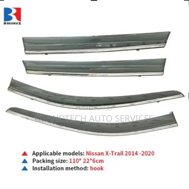 Nissan X-Trail 2014 -2020 Windbreakers