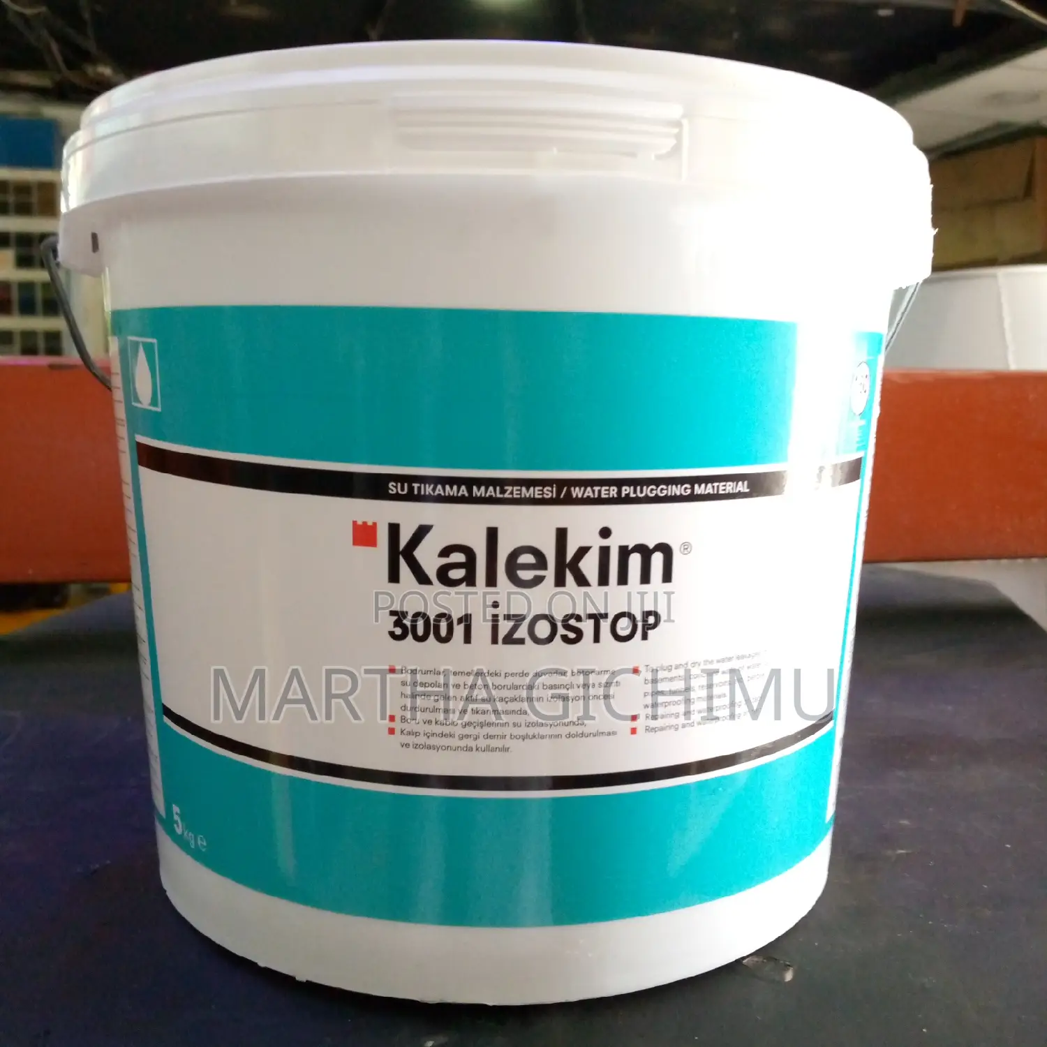 5KG Kalekim Isotop Plug -Hydraulic Cement