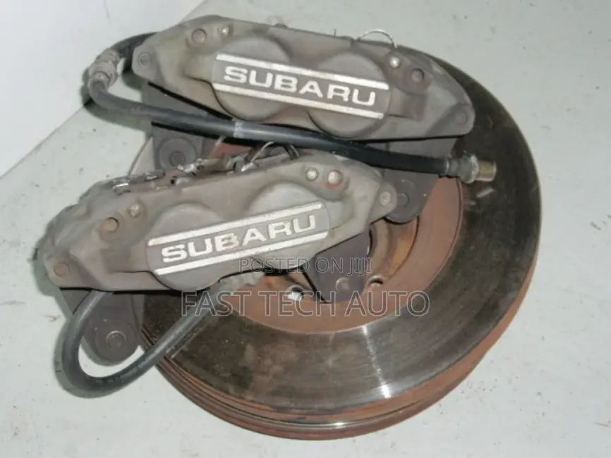 Subaru 4 Pot Brake Calipers and Disc