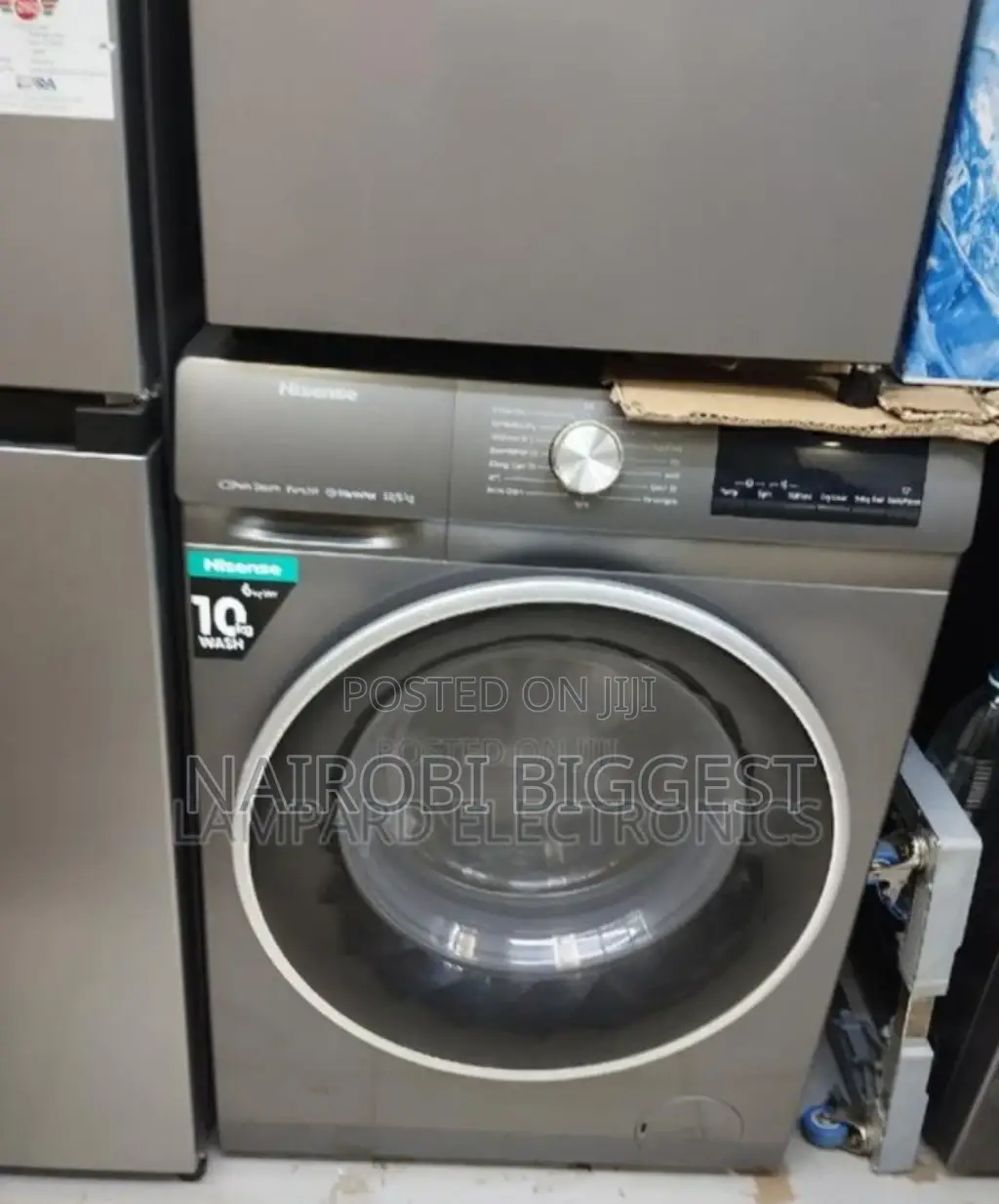 Hisense 10kg Wash And Spin Front Load Washing Machine.