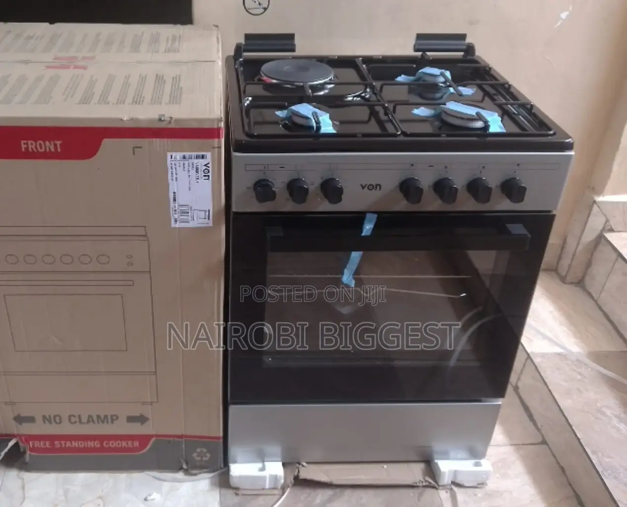 Von Von 60*60 3+1 Standing Cooker