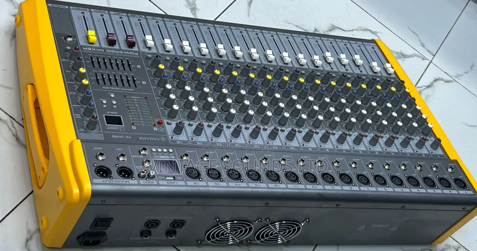 Yamaha Powered Mixer Amplifier Pmx16 Series USB Bluetooth