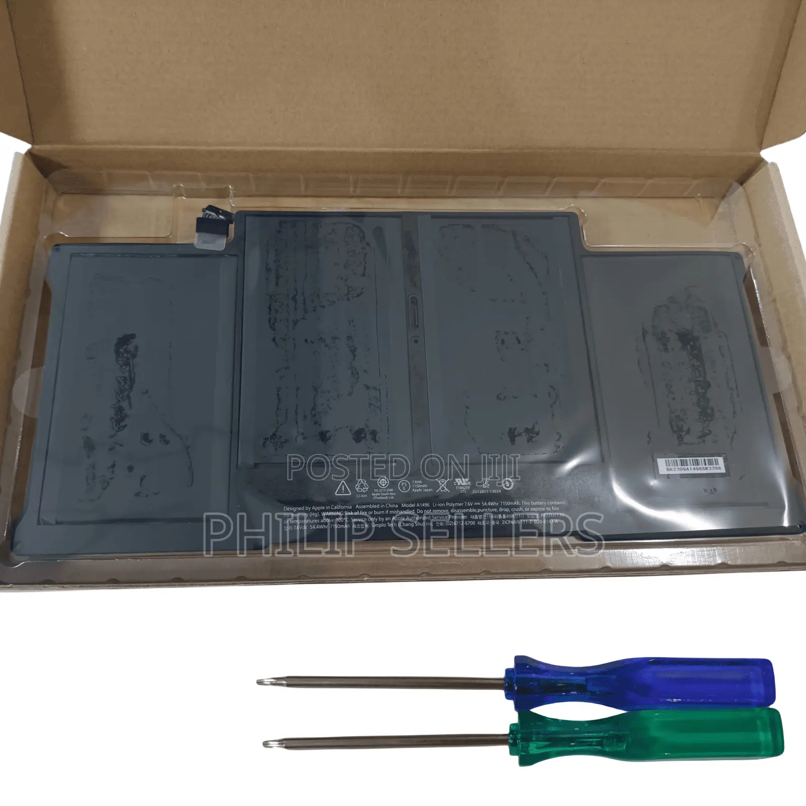 A1496 A1405 Genuine Battery for Apple Macbook Air 13 A1466 A