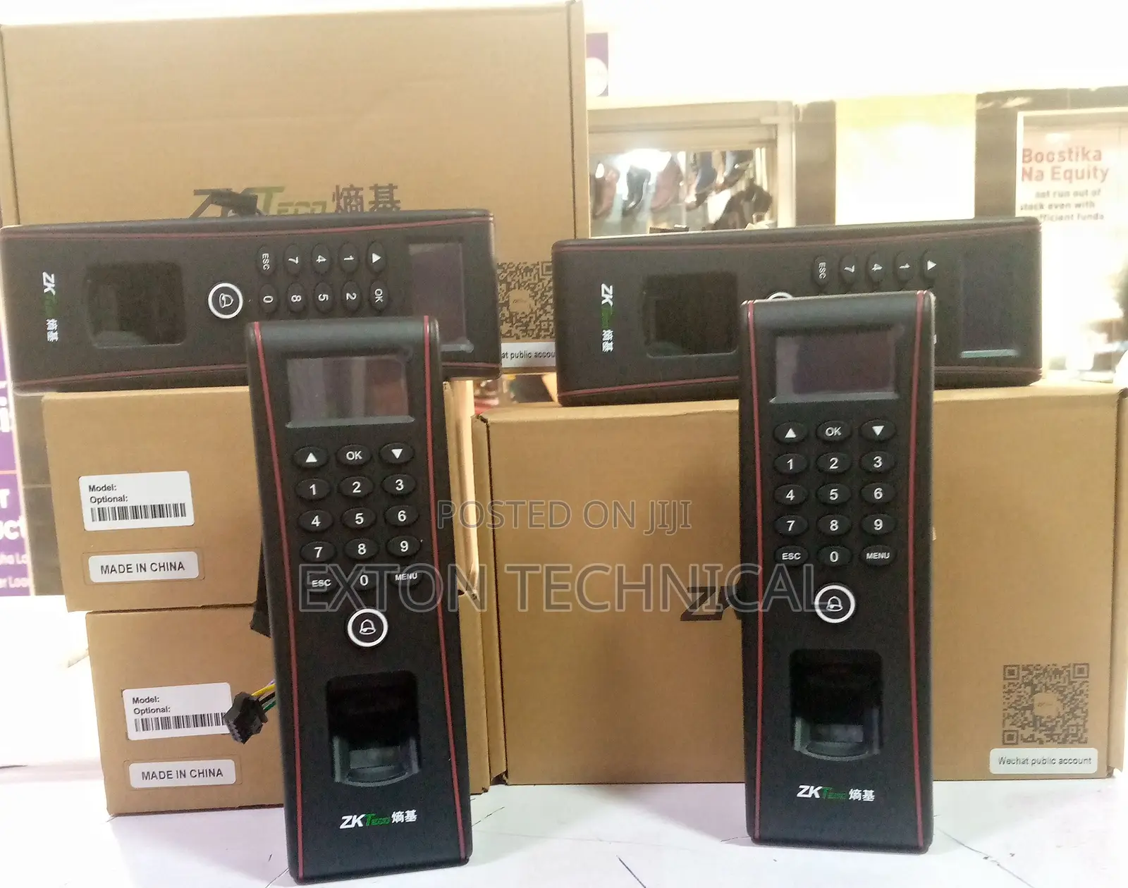 ZK Access TF1700 Outdoor Standalone Biometric And Card