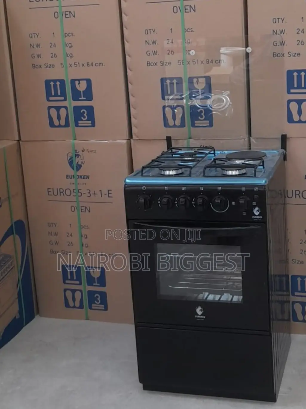 Original 3+1 Standing Cooker With Electric Oven Cooker