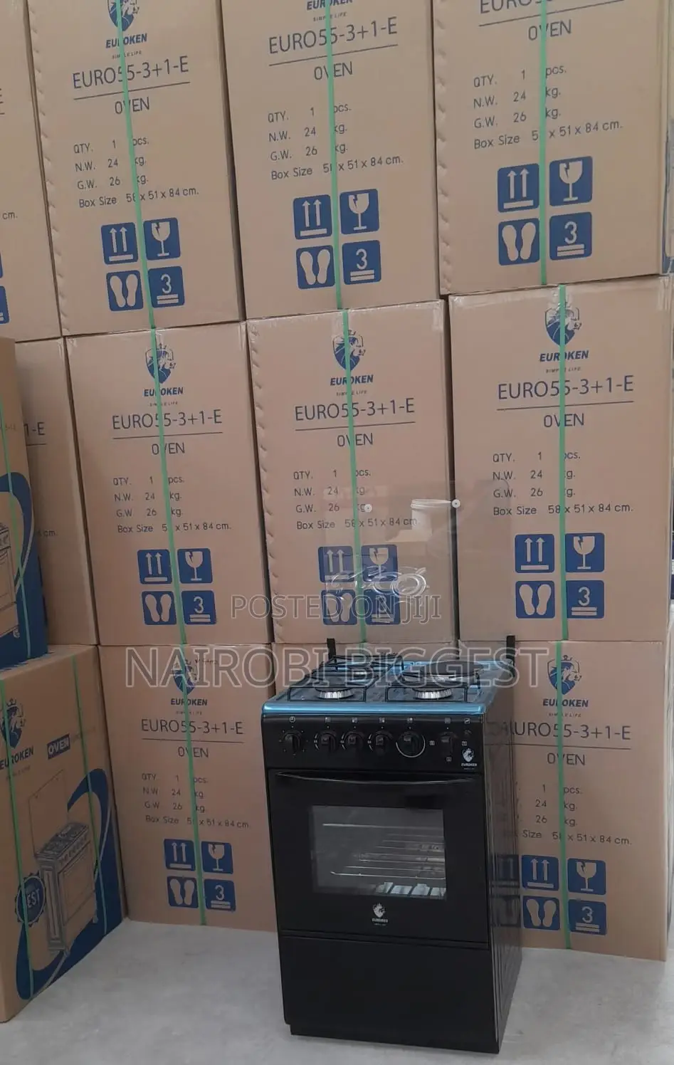 High Quality 3+1 Standing Cooker With Electric Oven Cooker