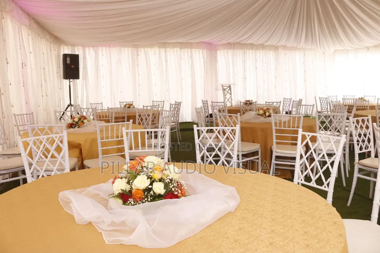 Tents, Round Tables, Tents Chairs