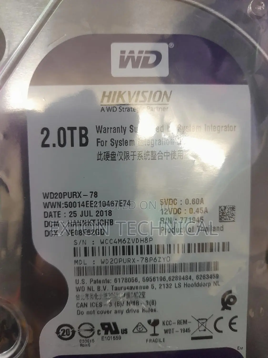 Best Harddrive 2tb Wd Purple for Surveillance