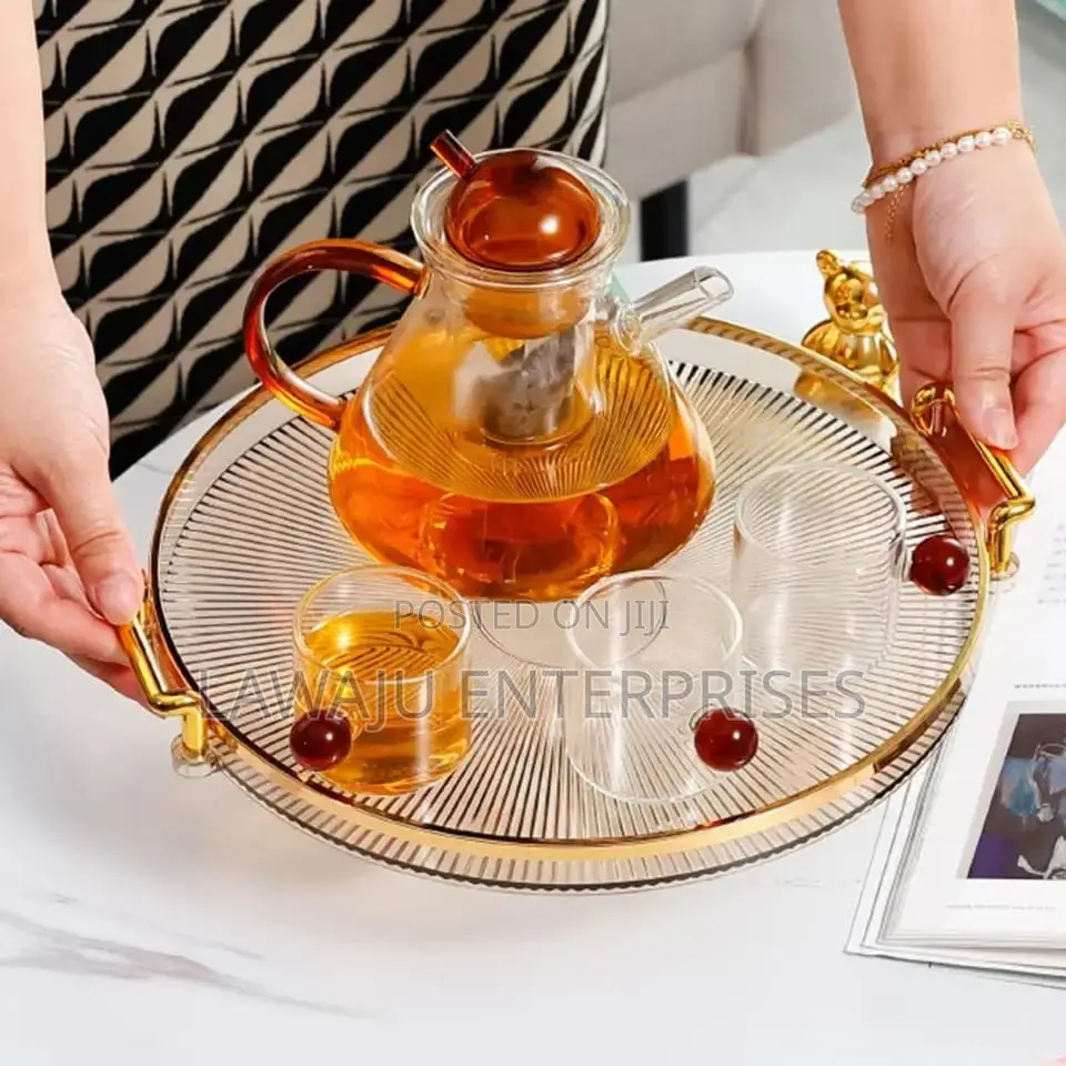 Round Acrylic Tray