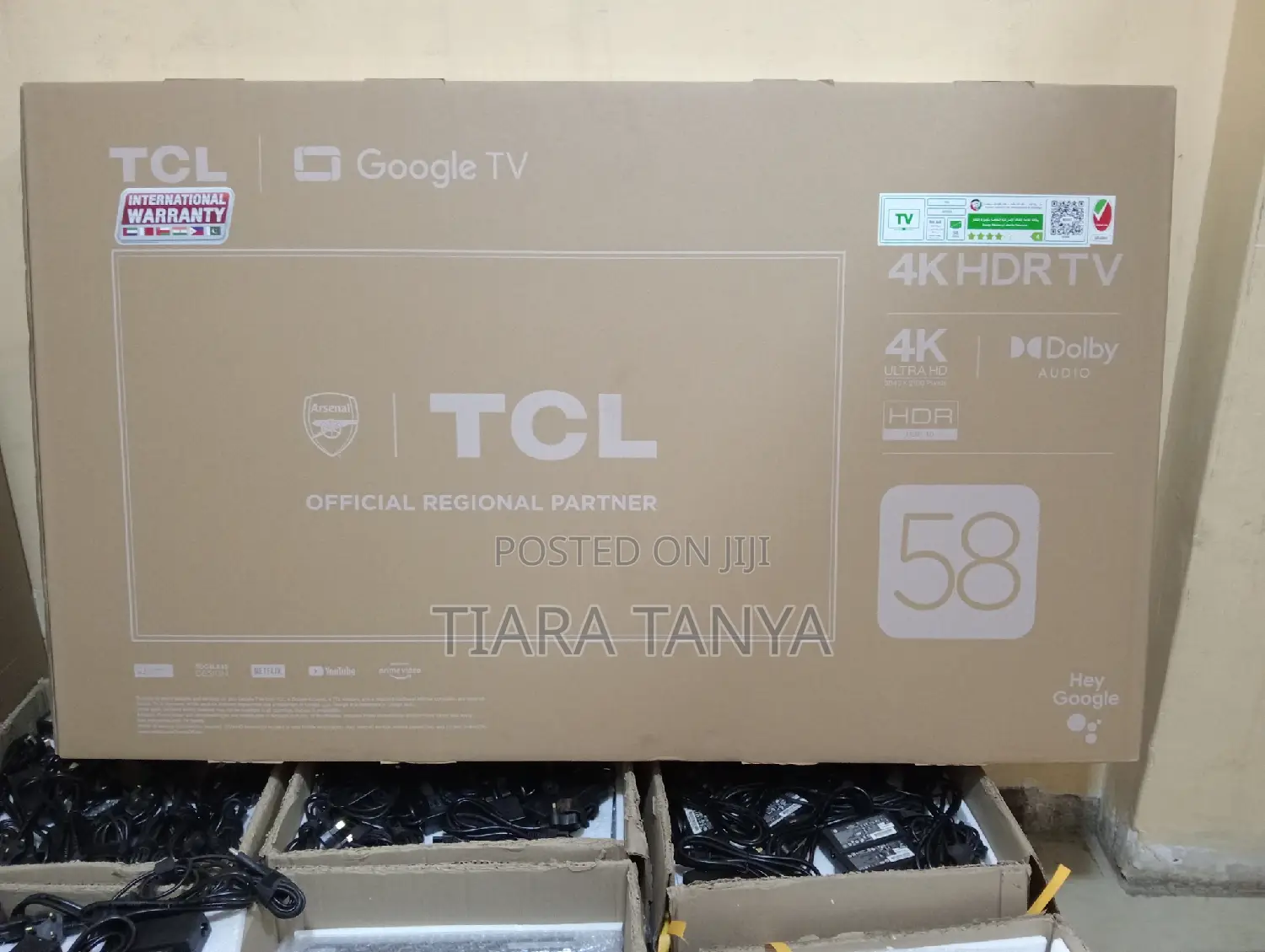 TCL 58 Inch Uhd Google Tv 58p635