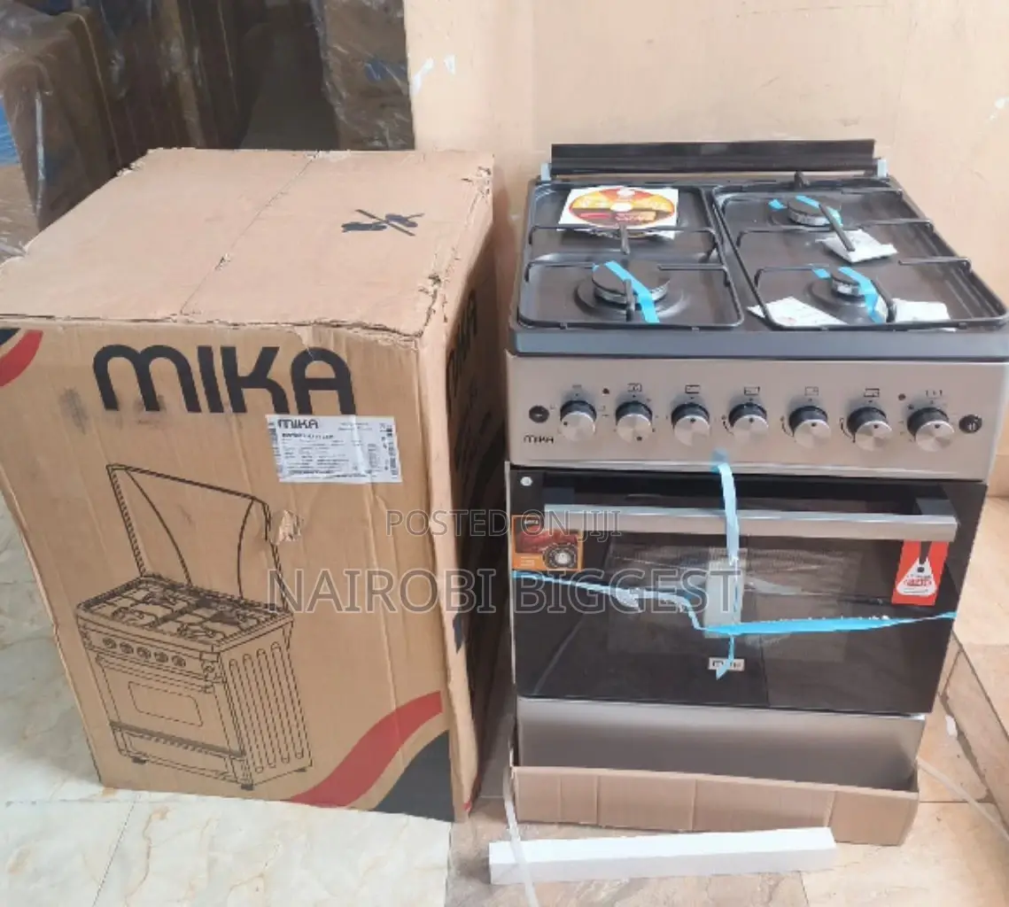 New New Mika 60×60 3+1 Standing Cooker