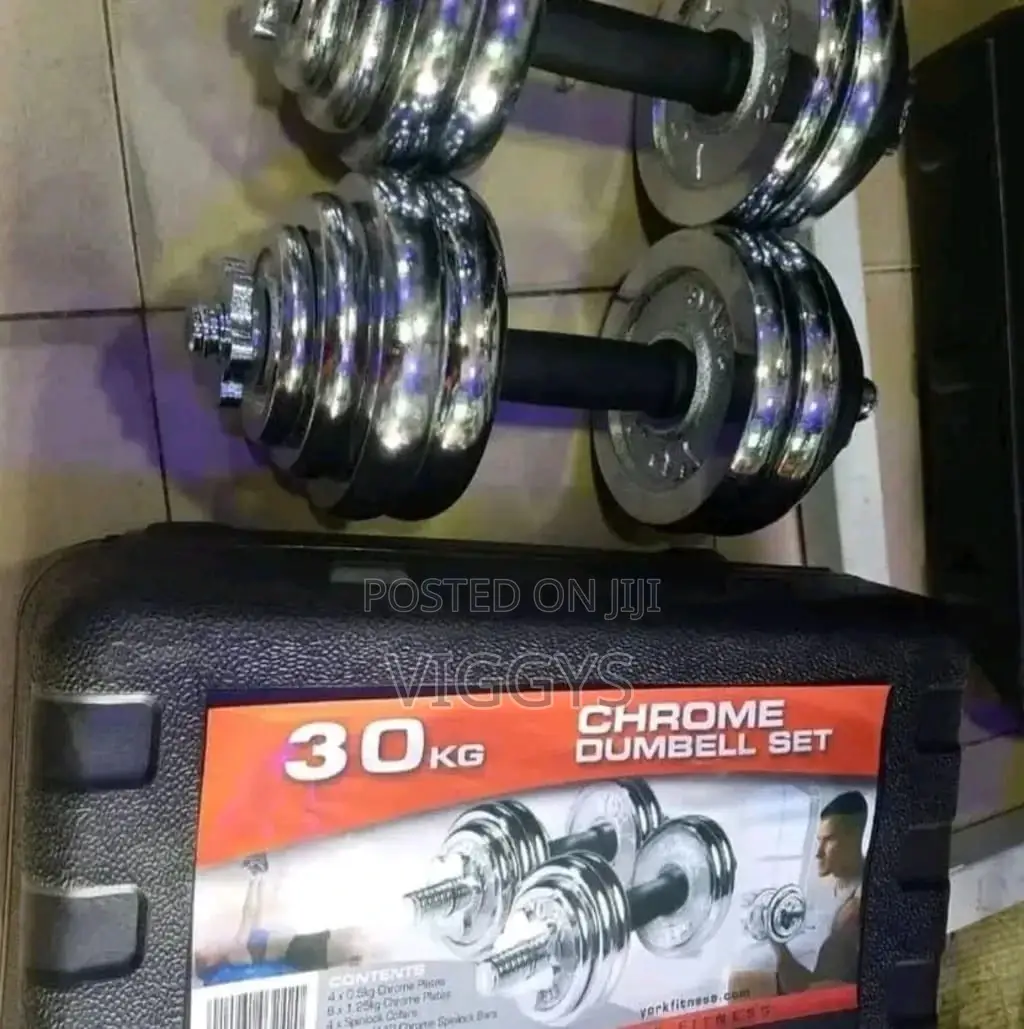 Original 30kg Dumbell Chrome