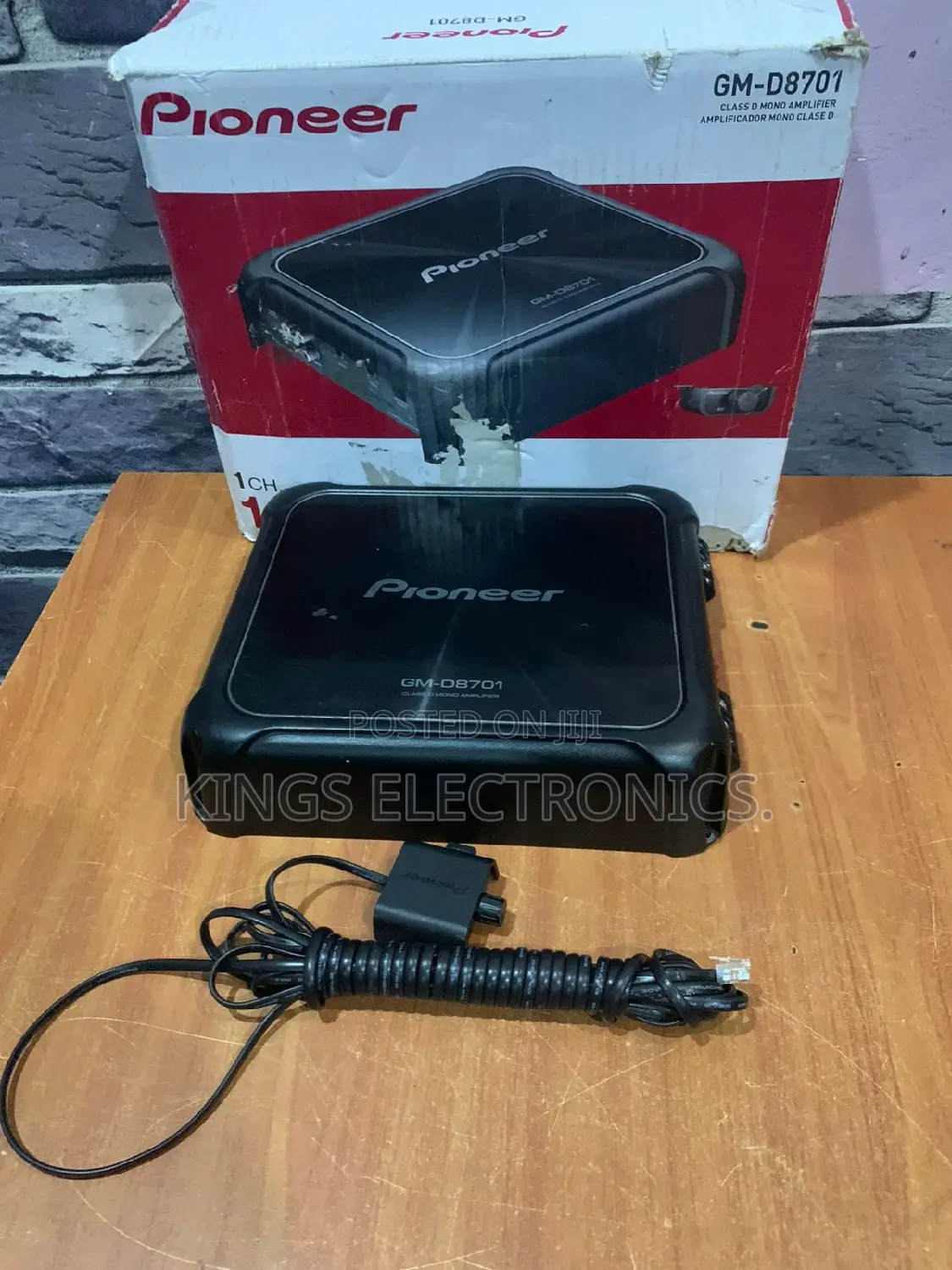 Pioneer 1600watts Class D MONOBLOCK