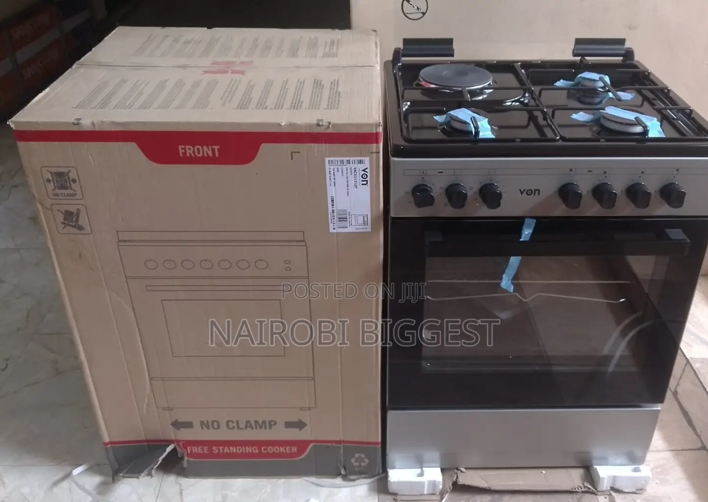Von 60*60 3+1 Standing Cooker