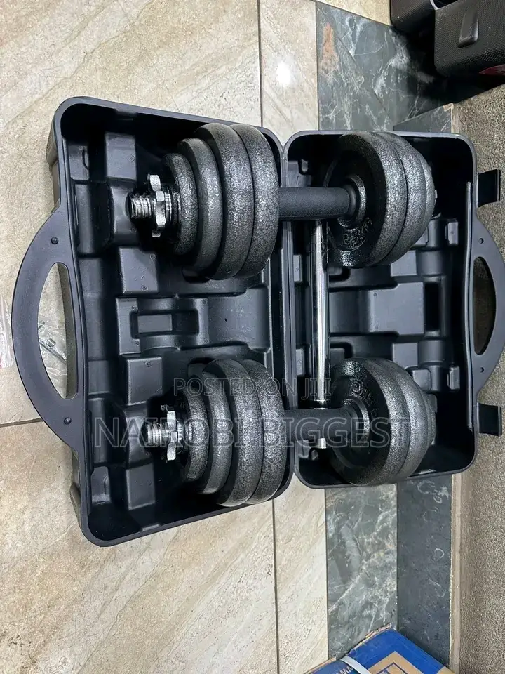 New Model Original Quality Dumbell 20kg Chrome