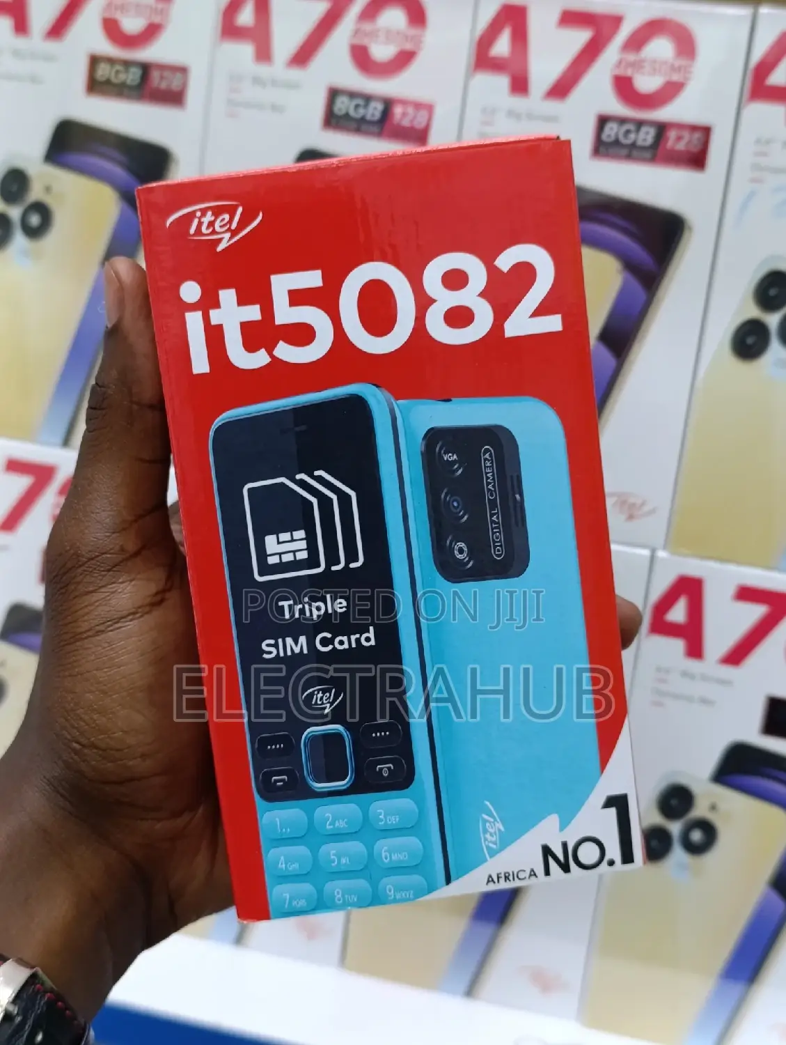 New Itel IT5081 Black