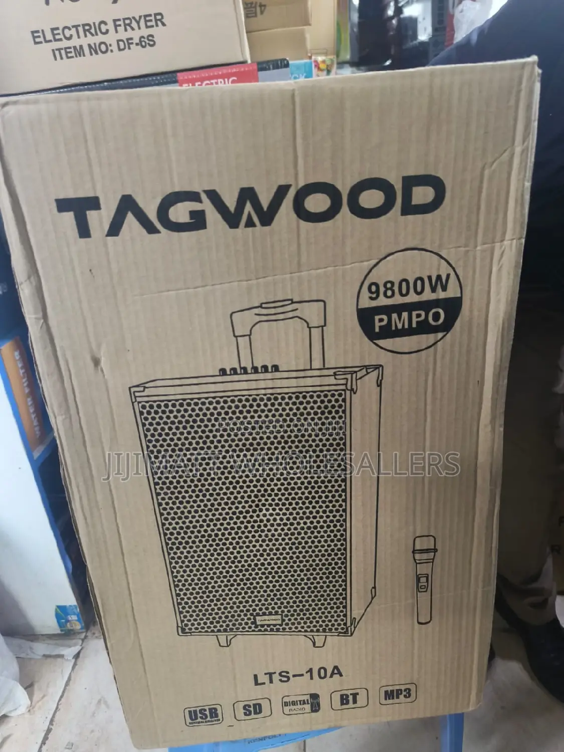 Tagwood 10 Inches Tagwood Trolley Speaker.
