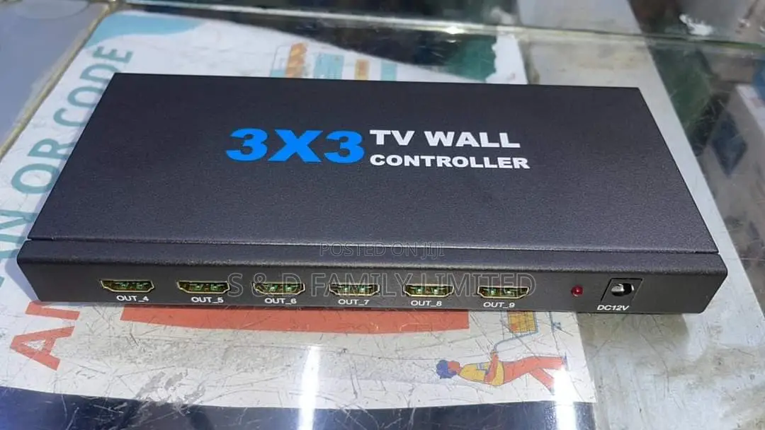 3 by 3 TV Wall Controller