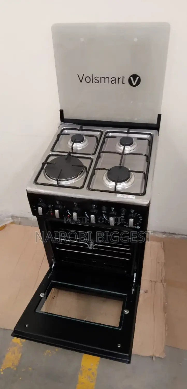 Volsmart 3+1 Standing 50×55 Cooker With Electric Oven