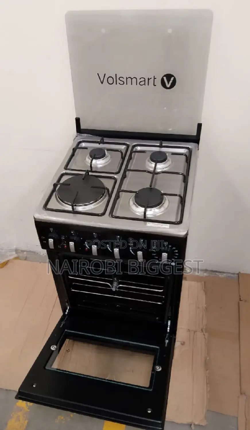 Classic New Volsmart 3+1 Standing Cooker With Electric Oven