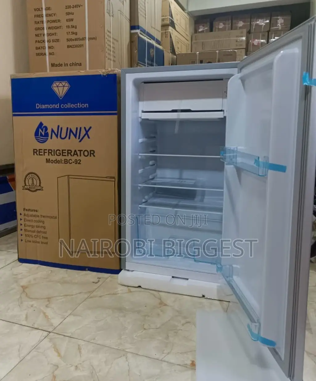 Nunix 92 Litres Single Door Refrigerator