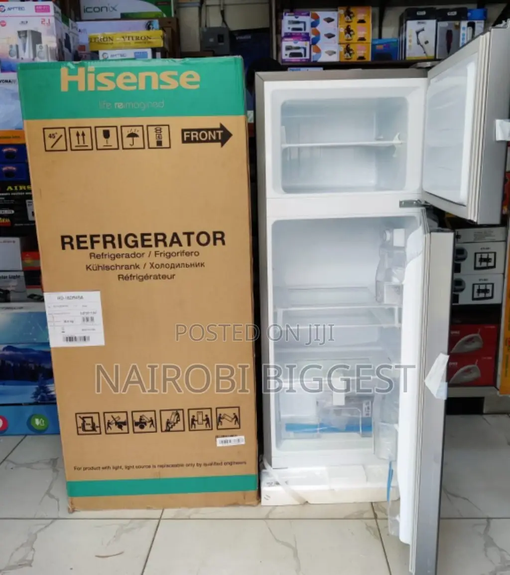 Hisense 121litre Double Door Fridge