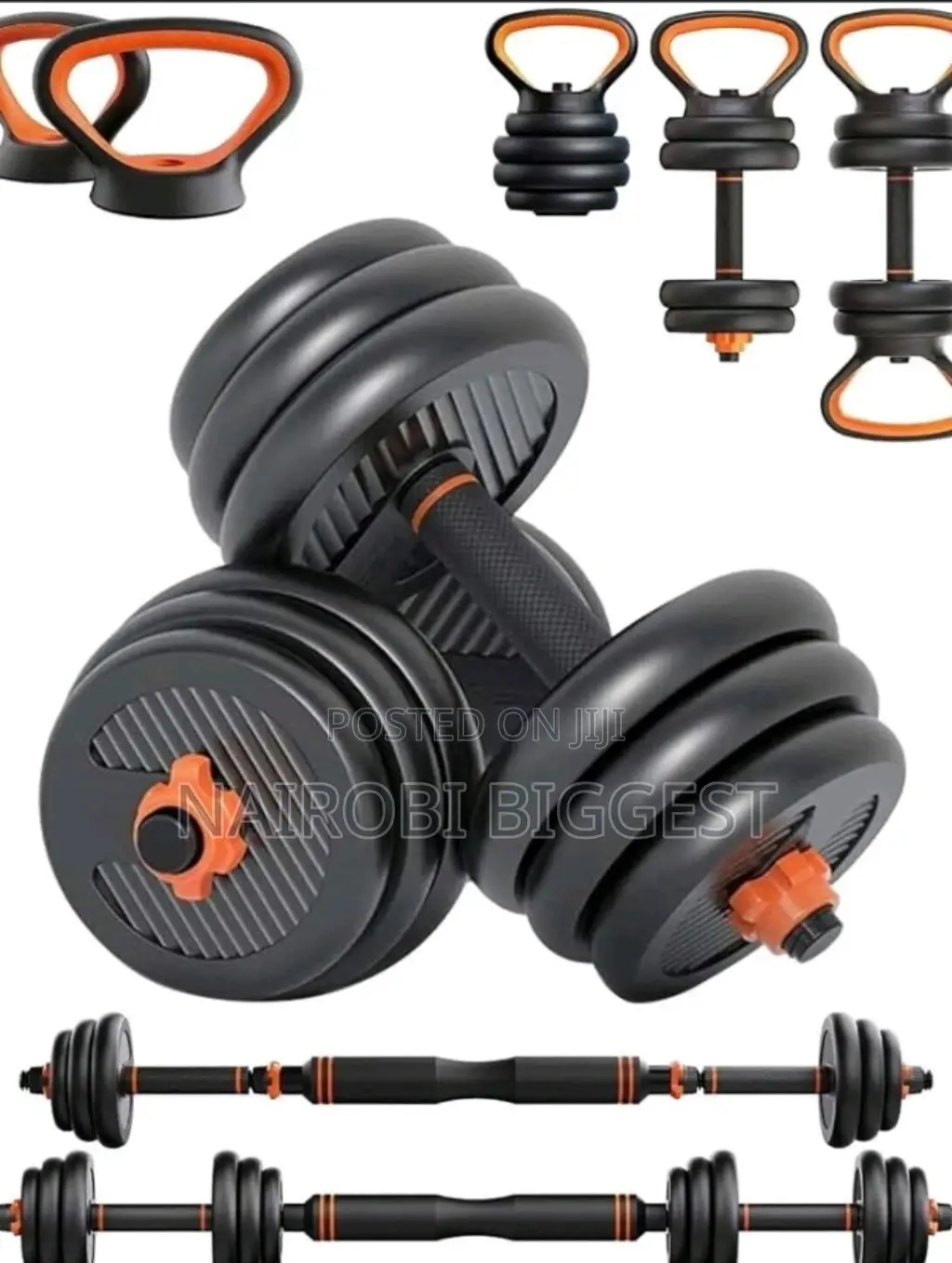 30kg Hexagonal Dumbbells Set